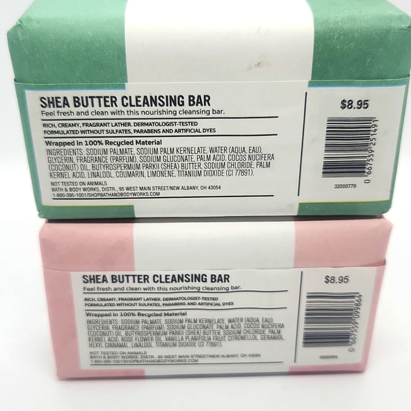 Bath & Body Works Aroma Shea Butter Cleansing Bars Breathe Deep & Inspire Love 2 - Picture 5 of 5